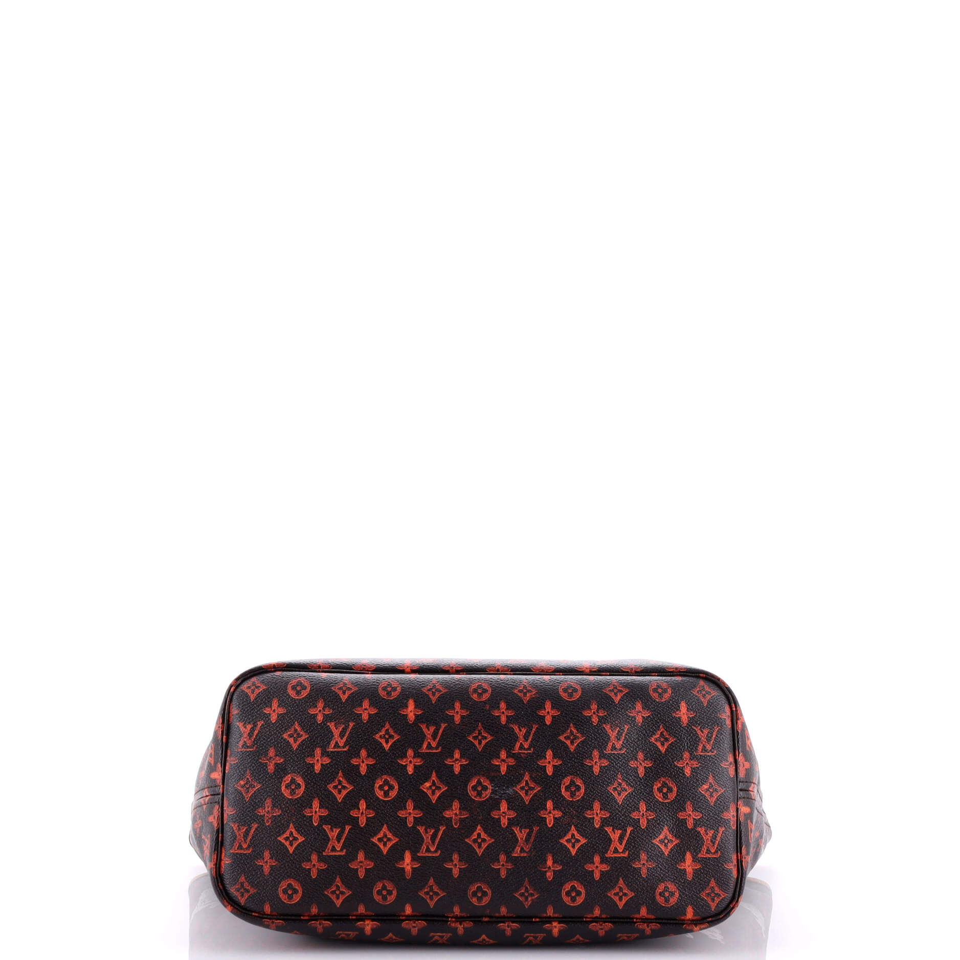Louis Vuitton Neverfull NM Tote Limited Edition Grace Coddington Catogram Canvas MM