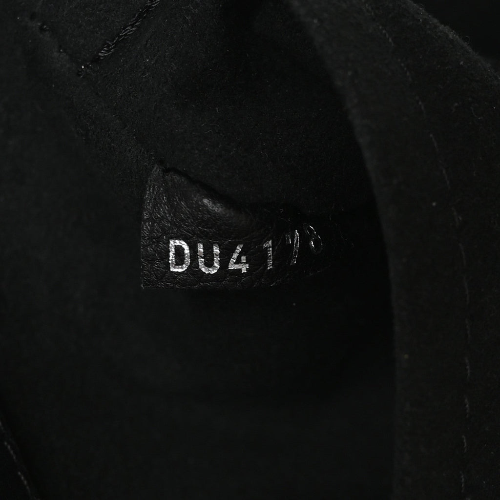 Calfskin Lockme Mini Backpack Black