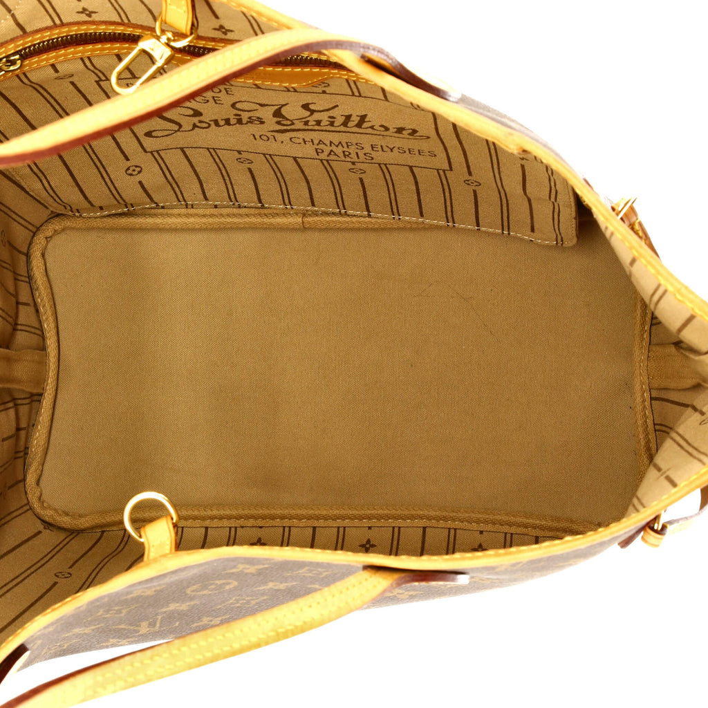 Louis Vuitton Neverfull Tote Monogram Canvas MM