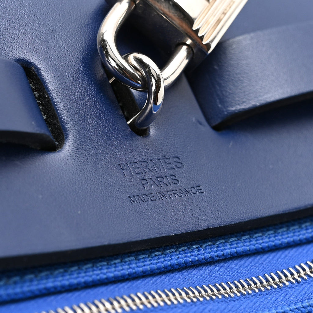 Toile Vache Hunter Herbag Zip 31 PM Bleu Electrique Bleu Indigo