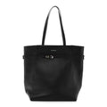 Calfskin Voyou Medium North South Tote Black