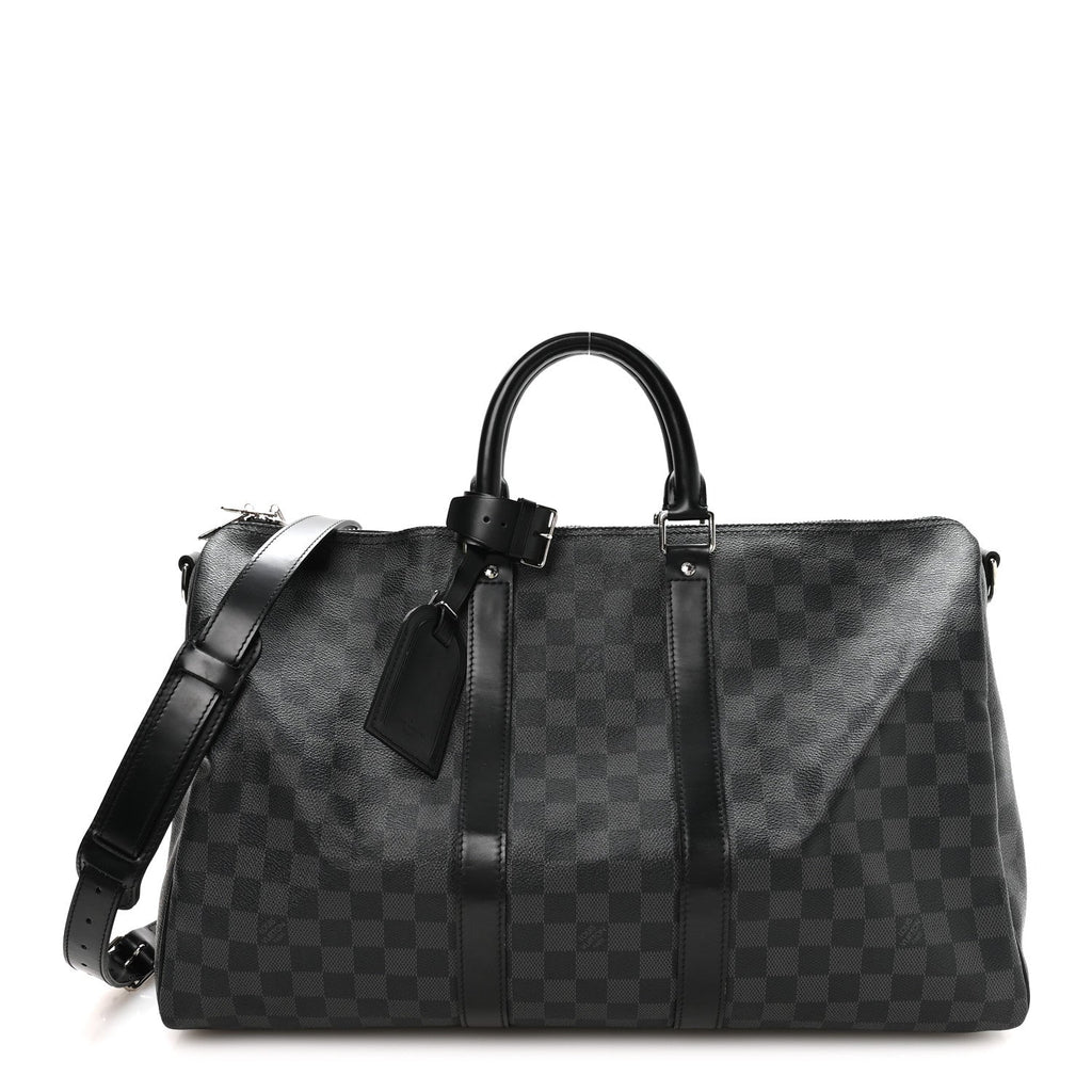 Damier Graphite Keepall Bandouliere 45
