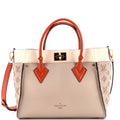 Louis Vuitton On My Side Tote Monogram Tuffetage Leather MM