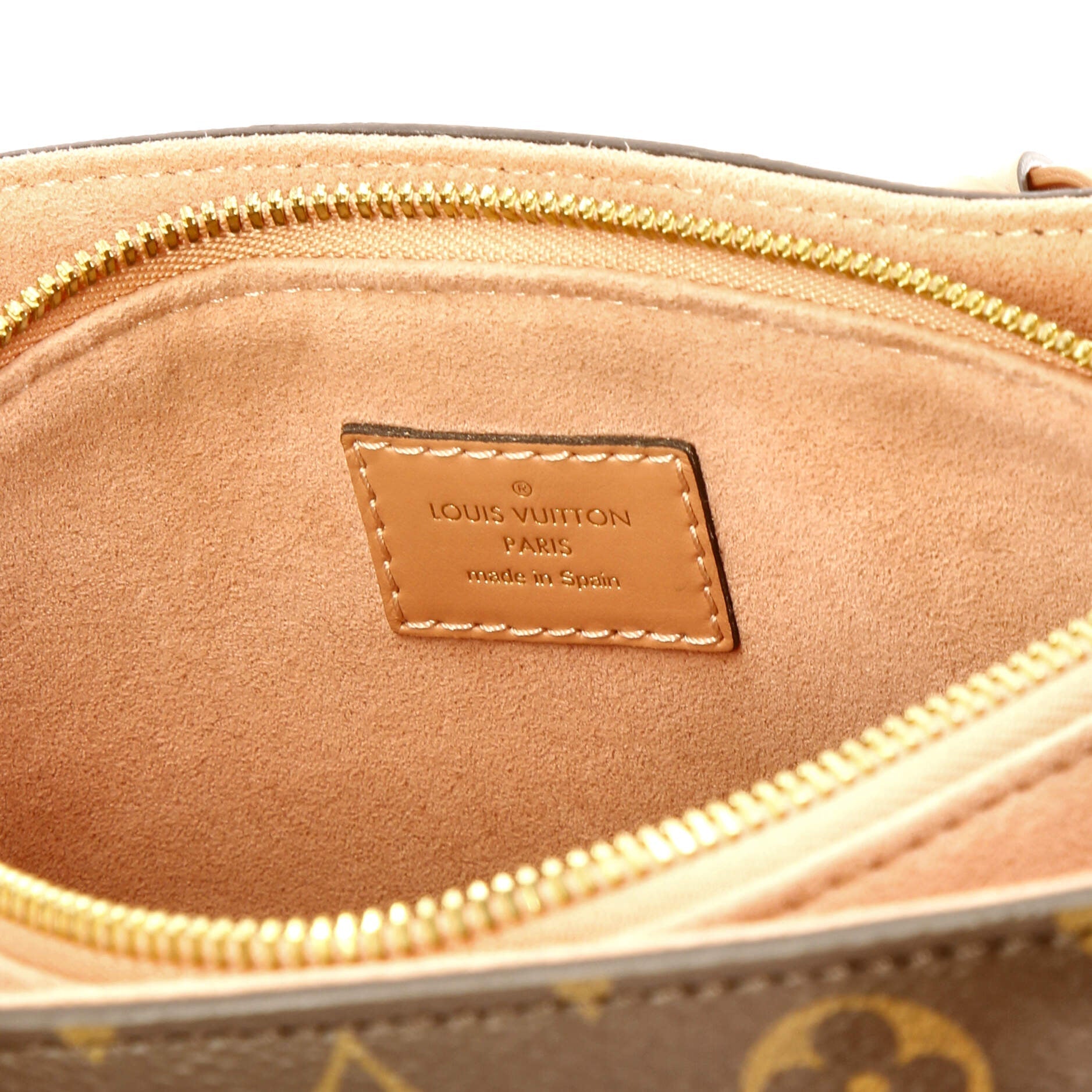 Louis Vuitton Soufflot Tote Monogram Canvas with Leather BB