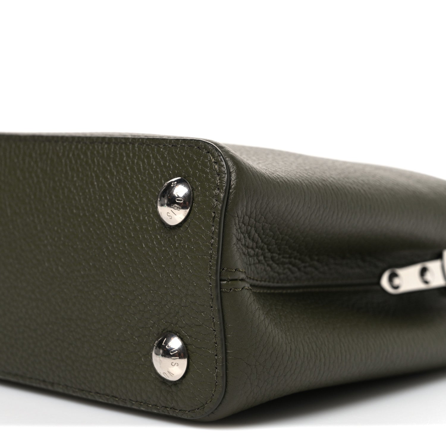 Taurillon Capucines BB Khaki