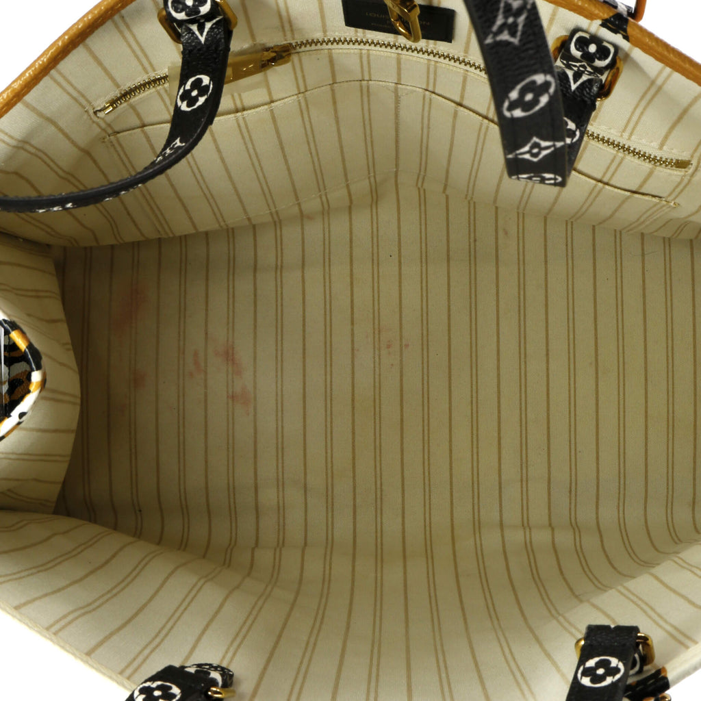 Louis Vuitton OnTheGo Tote Limited Edition Jungle Monogram Giant GM