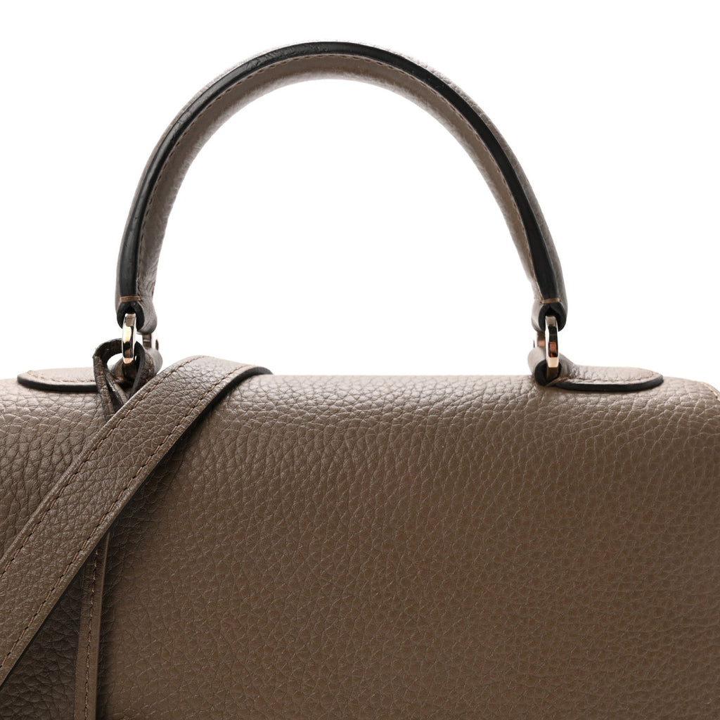Taurillon Blush Rejane PM Taupe