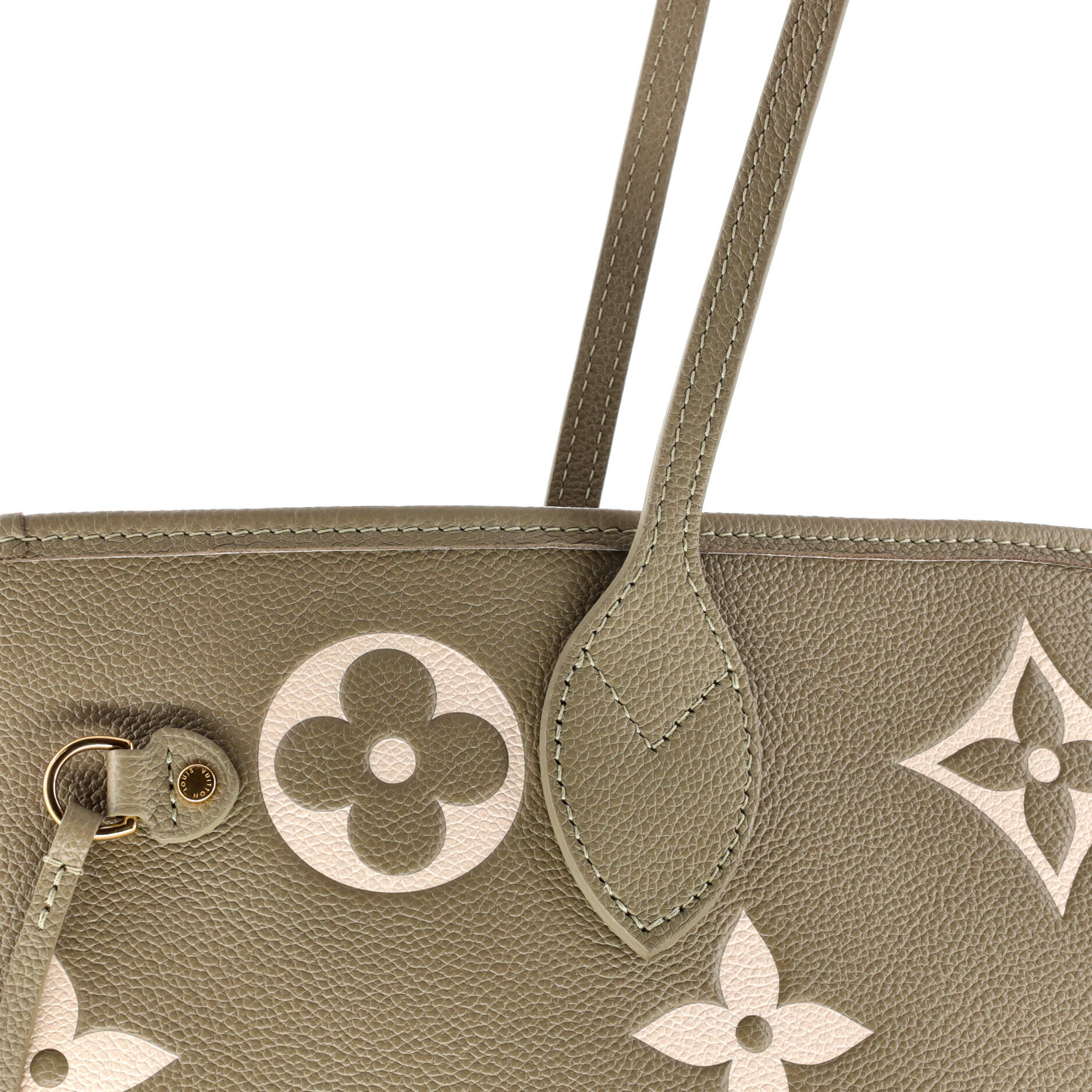 Louis Vuitton Neverfull NM Tote Bicolor Monogram Empreinte Giant MM