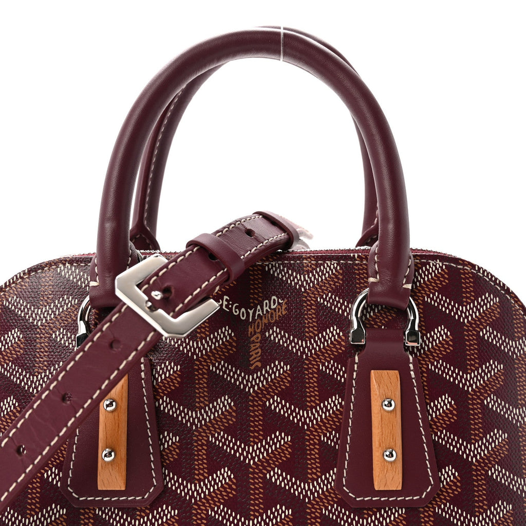 Goyardine Mini Vendome Burgundy