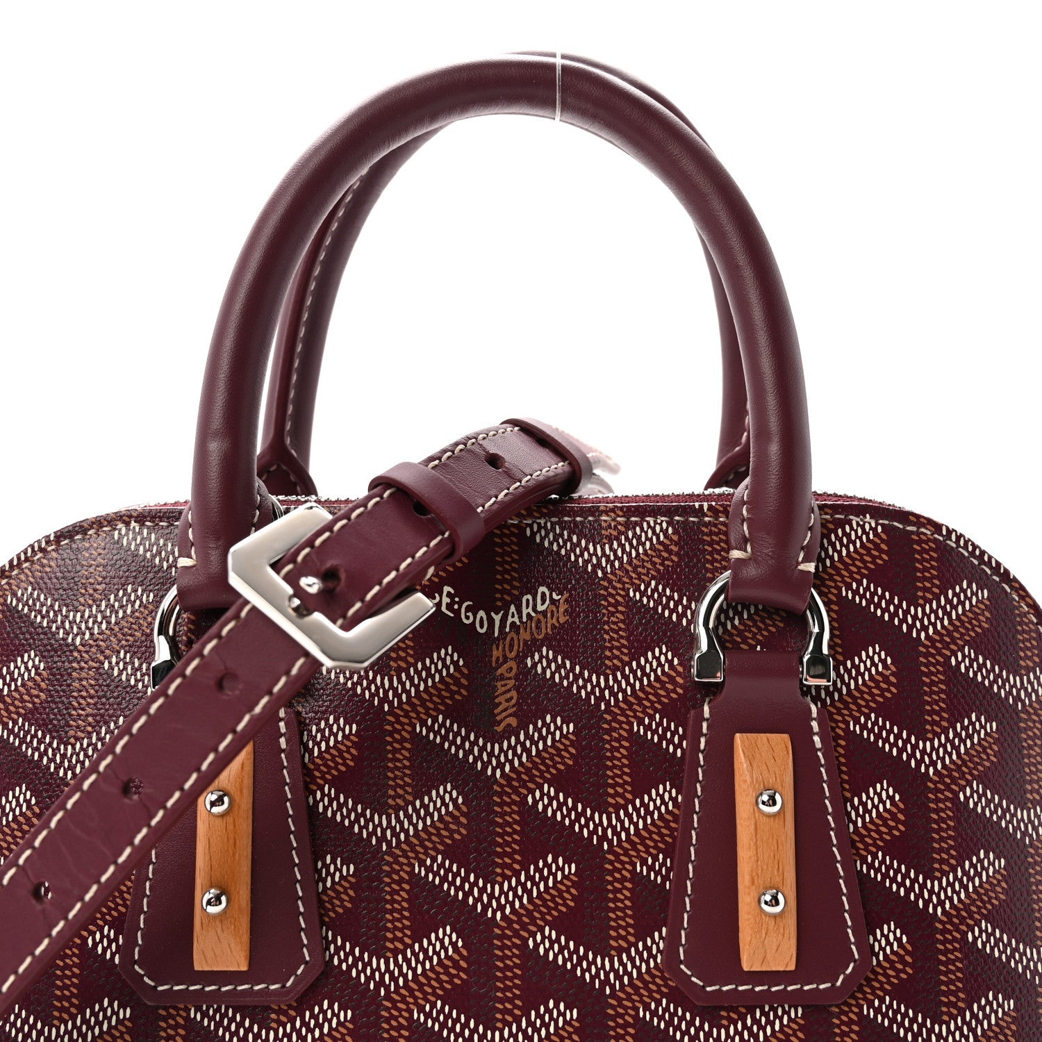 Goyardine Mini Vendome Burgundy