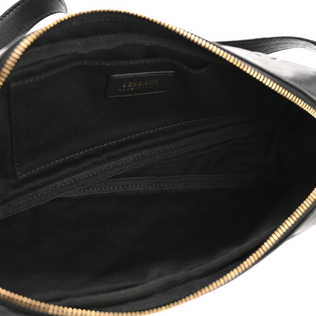 Nappa Barocco Quilted Vanitas Medea Belt Bag Black Red White