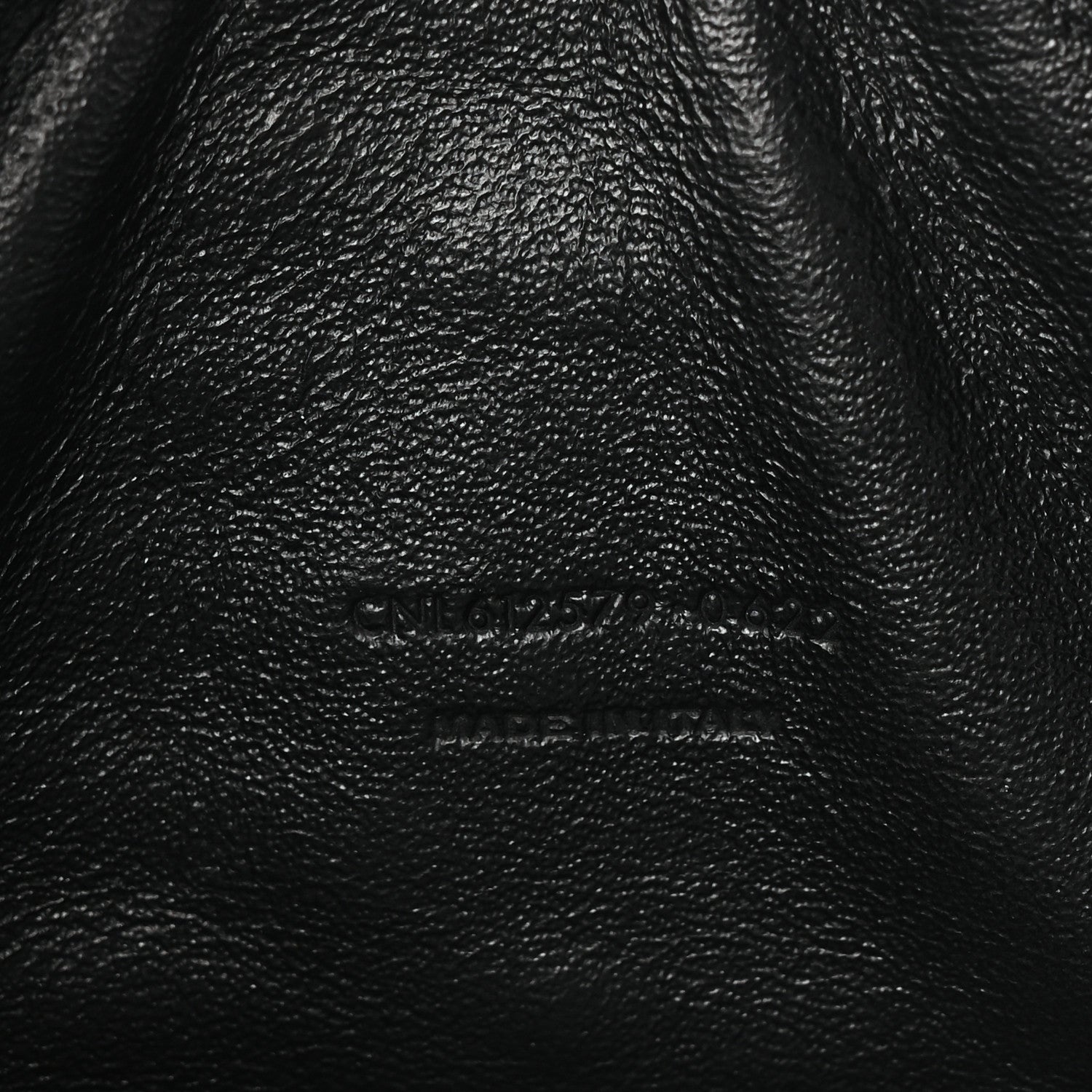 Grain De Poudre Matelasse Monogram Mini Lou Camera Bag Black