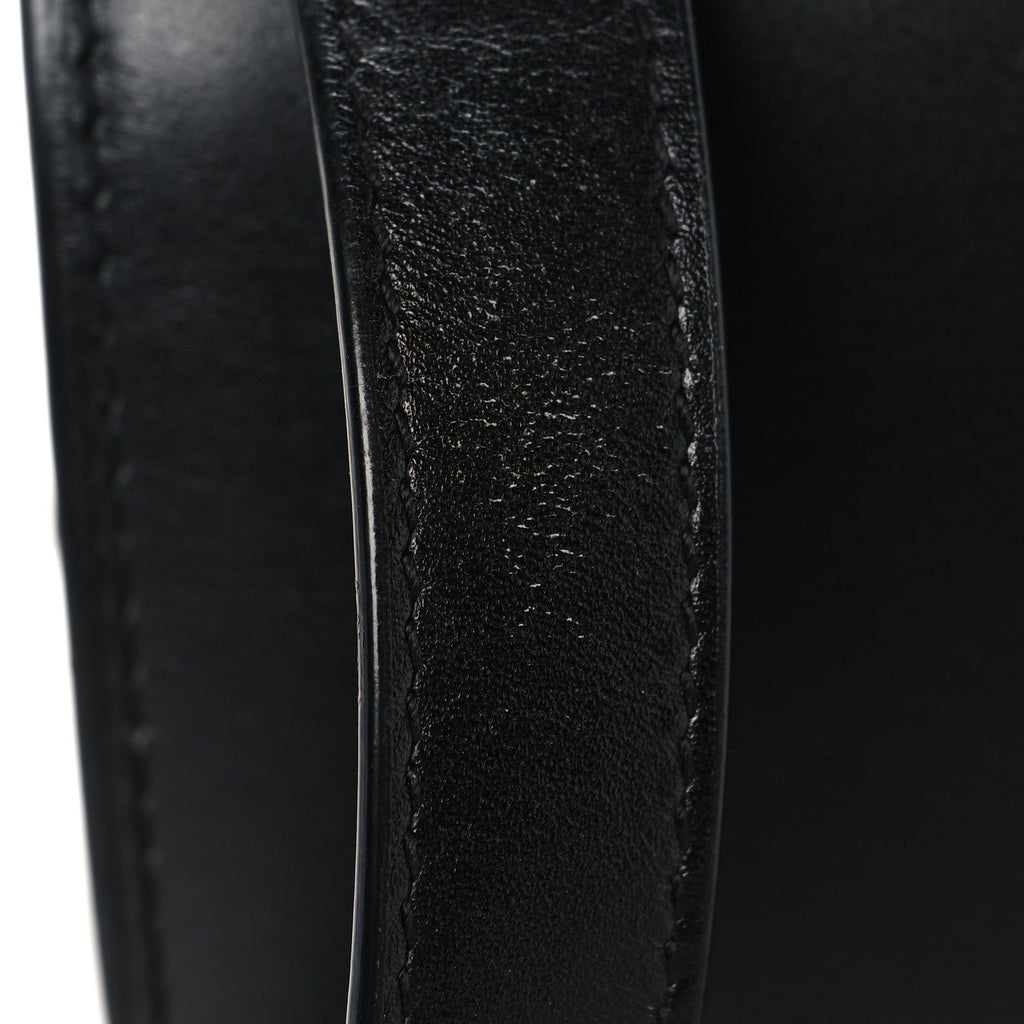 Smooth Calfskin Carre Satchel Black