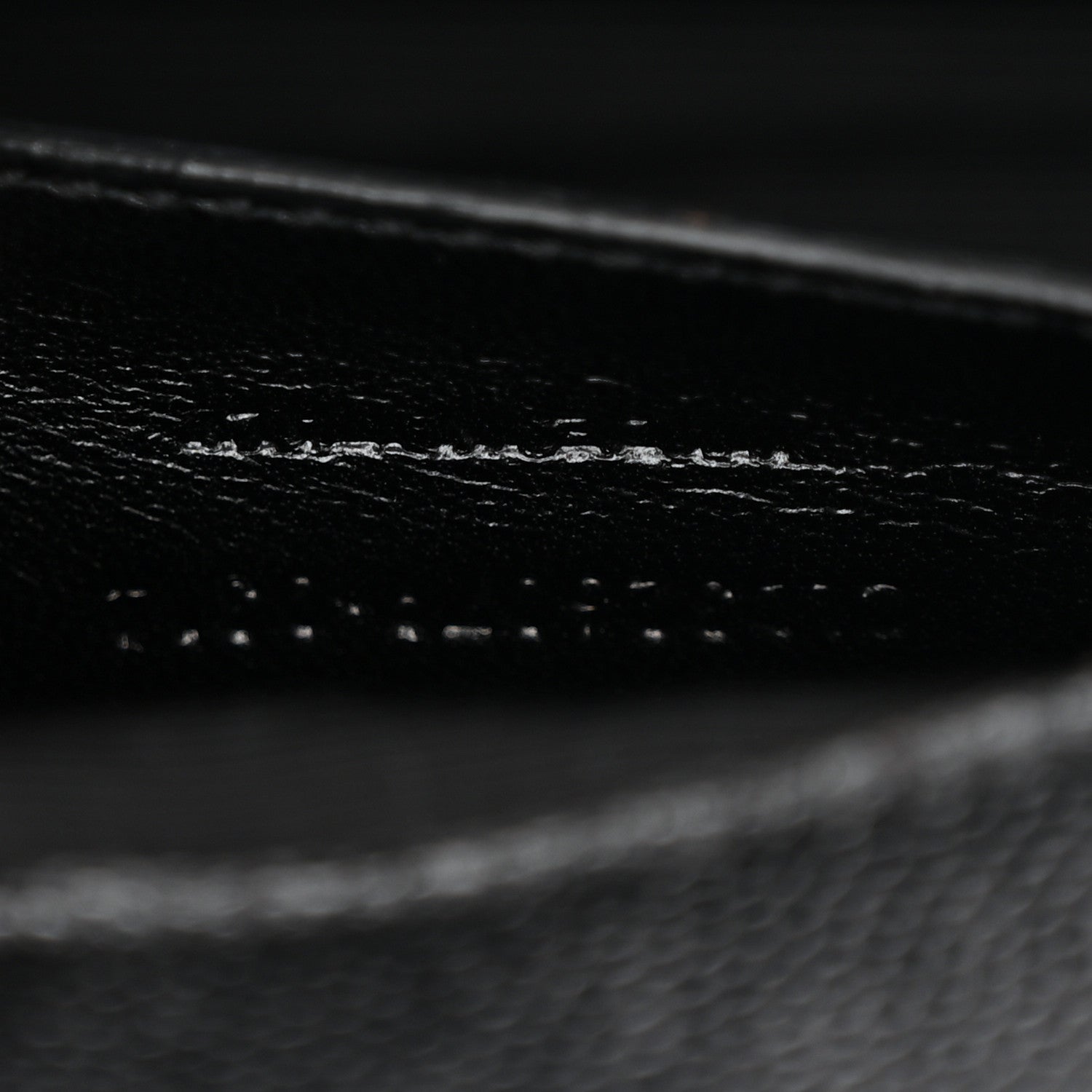 Grain De Poudre Monogram Cassandre Clutch Black