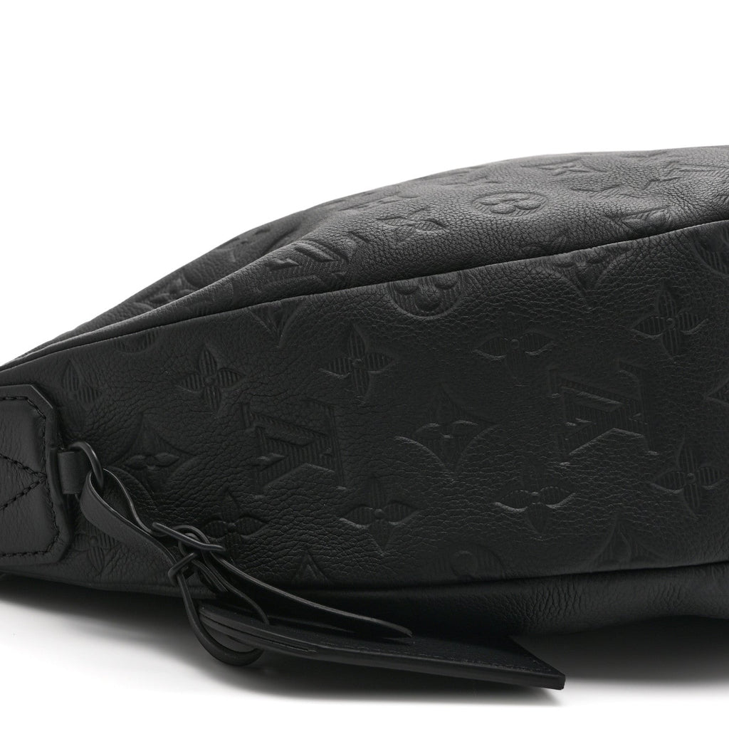 Calfskin Monogram Shadow Hobo Hamac Black