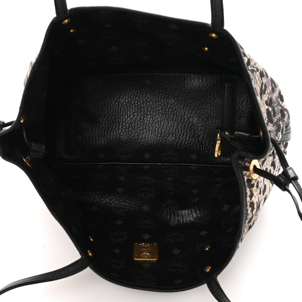 Medium Project Reversible Shopper Tote Black