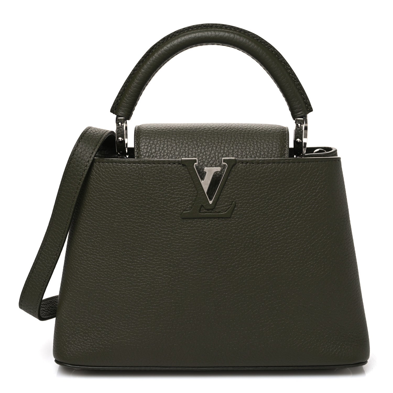 Taurillon Capucines BB Khaki