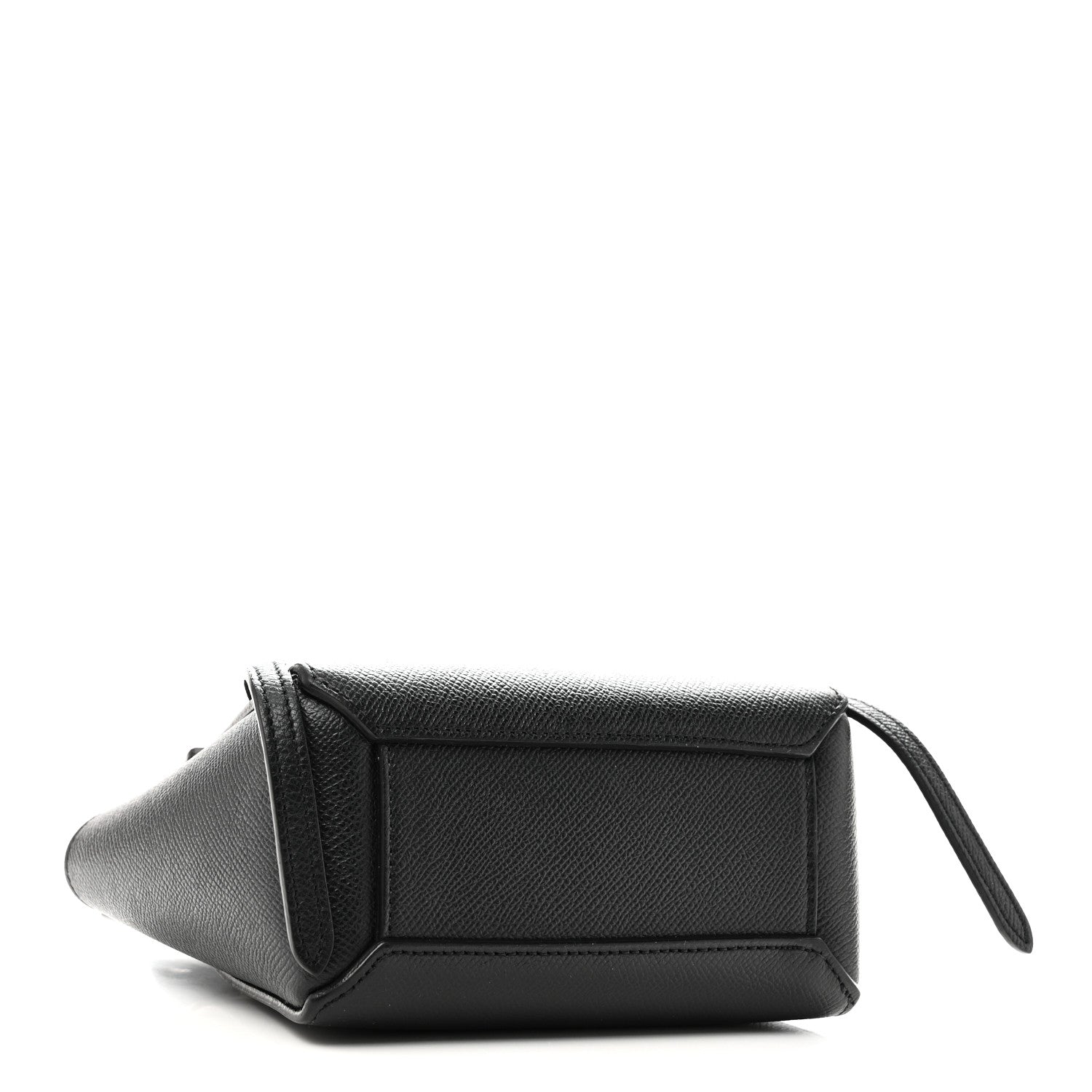 Grained Calfskin Pico Belt Bag Black