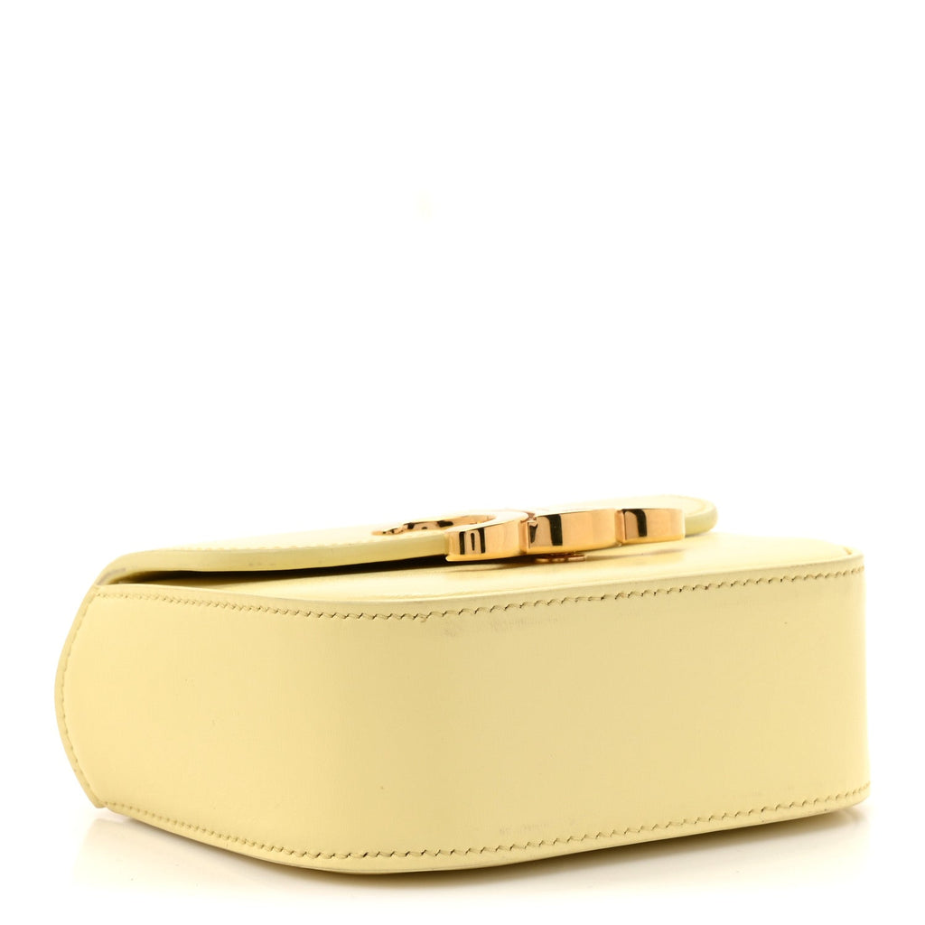 Shiny Calfskin Mini Triomphe Pollen