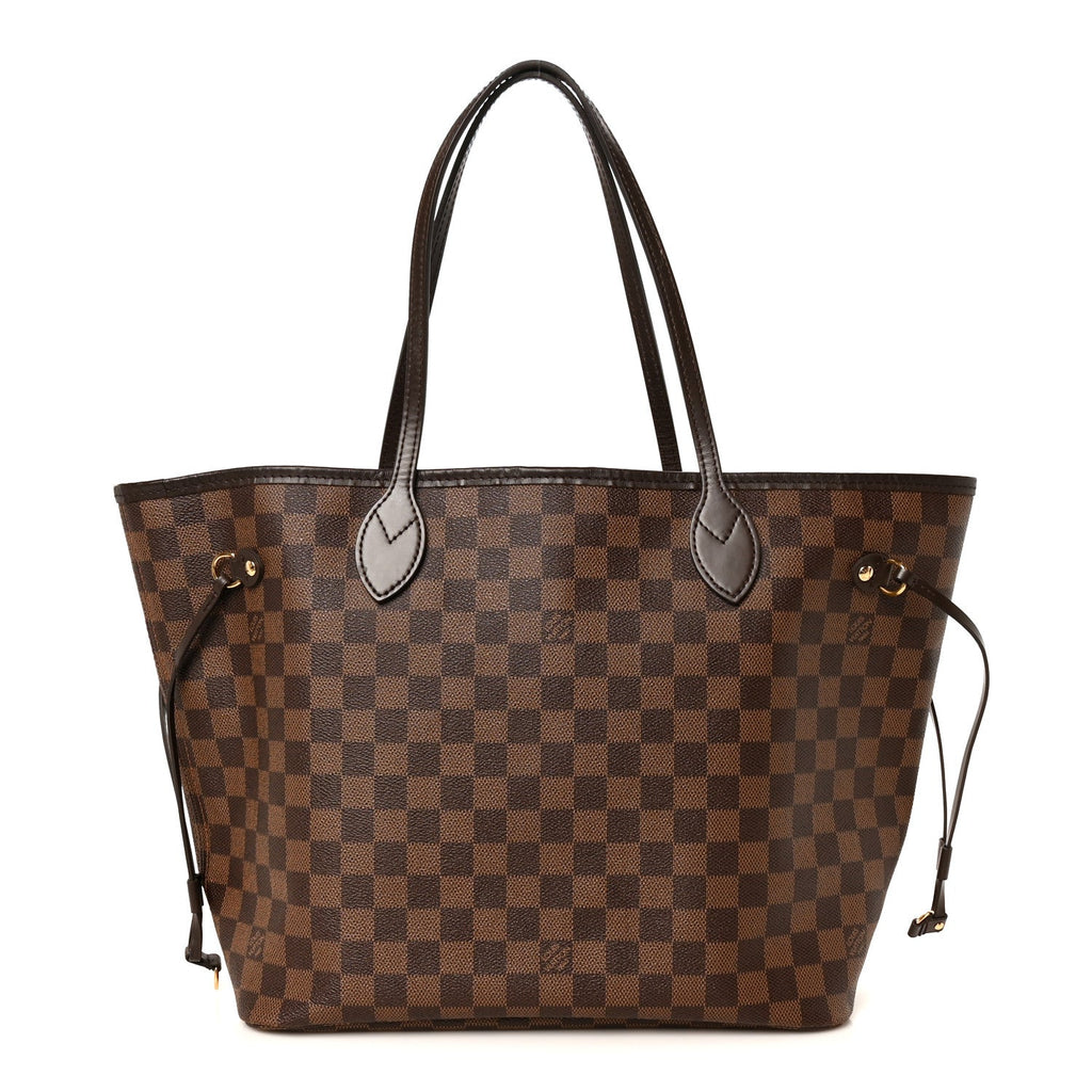 Damier Ebene Neo Neverfull MM Rose Ballerine