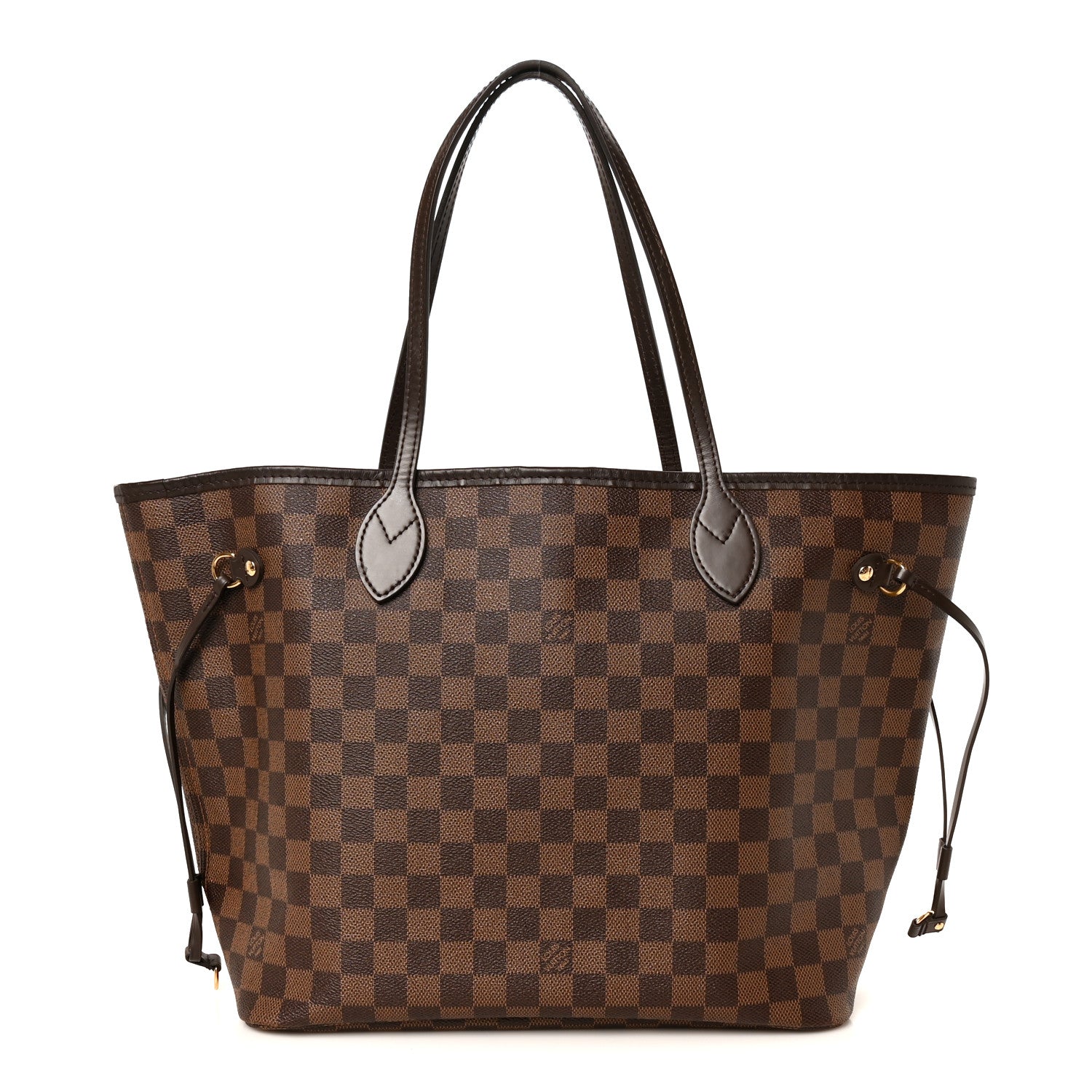 Damier Ebene Neo Neverfull MM Rose Ballerine