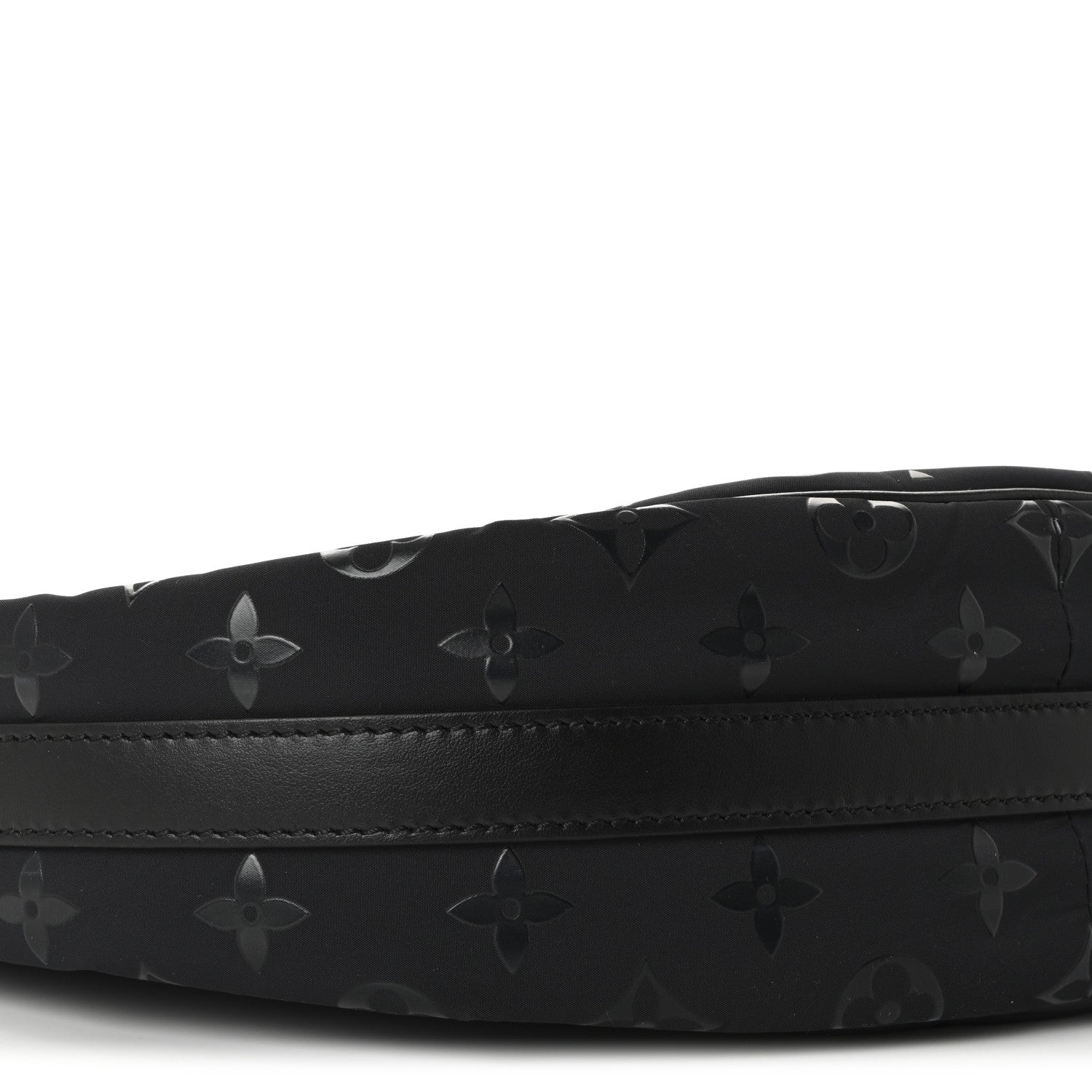 Nylon Monogram Loop Pocket Hobo Polar Night