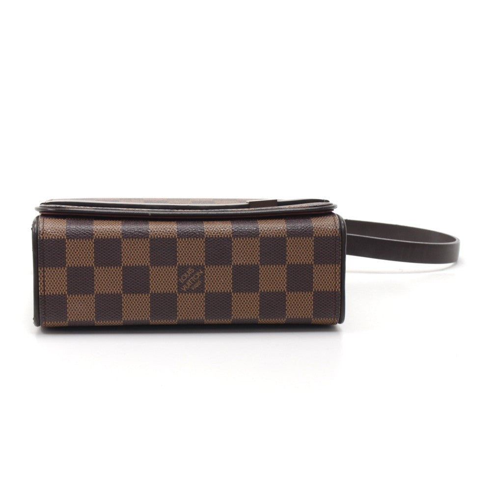 Louis Vuitto Tribeca Damier Ebene Canvas Shoulder Bag