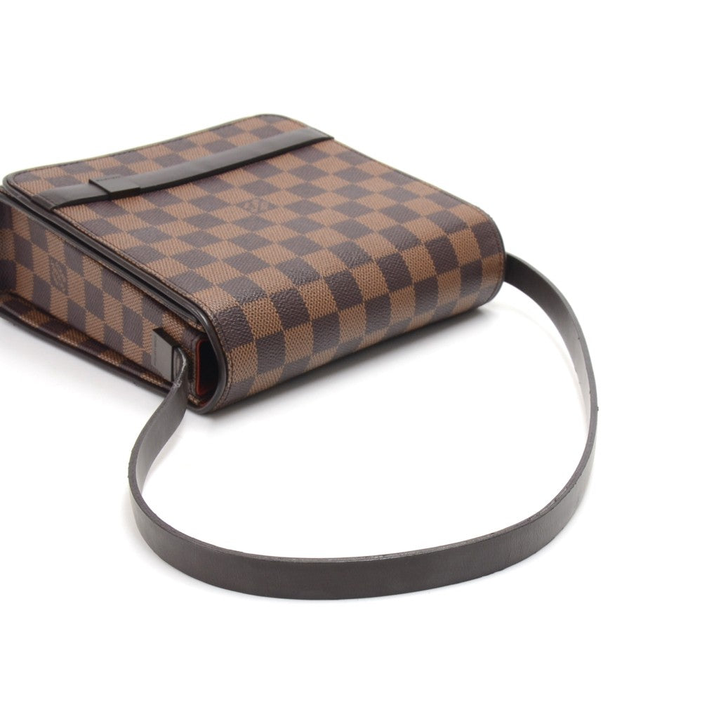 Louis Vuitto Tribeca Damier Ebene Canvas Shoulder Bag