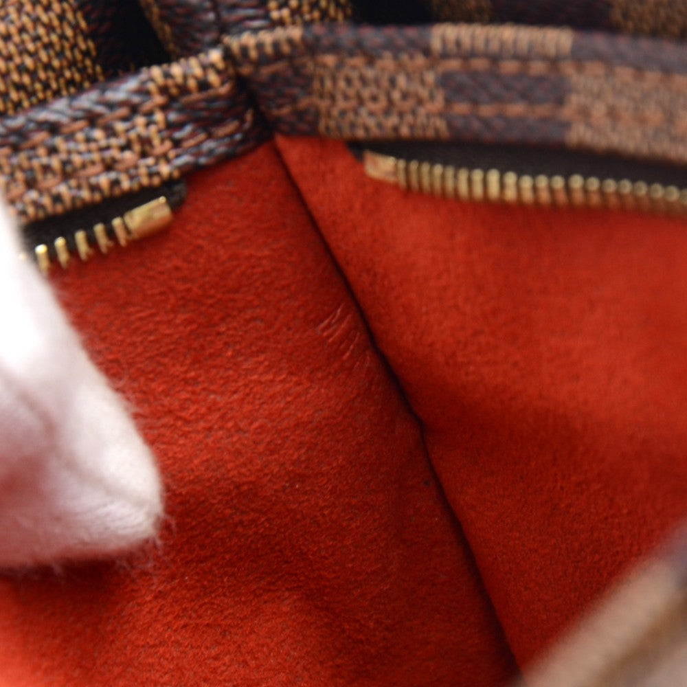 Louis Vuitto Aubagne Damier Ebene Canvas Shoulder Bag