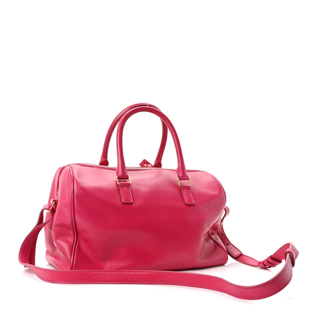 Calfskin Classic Duffle 6 Fuchsia
