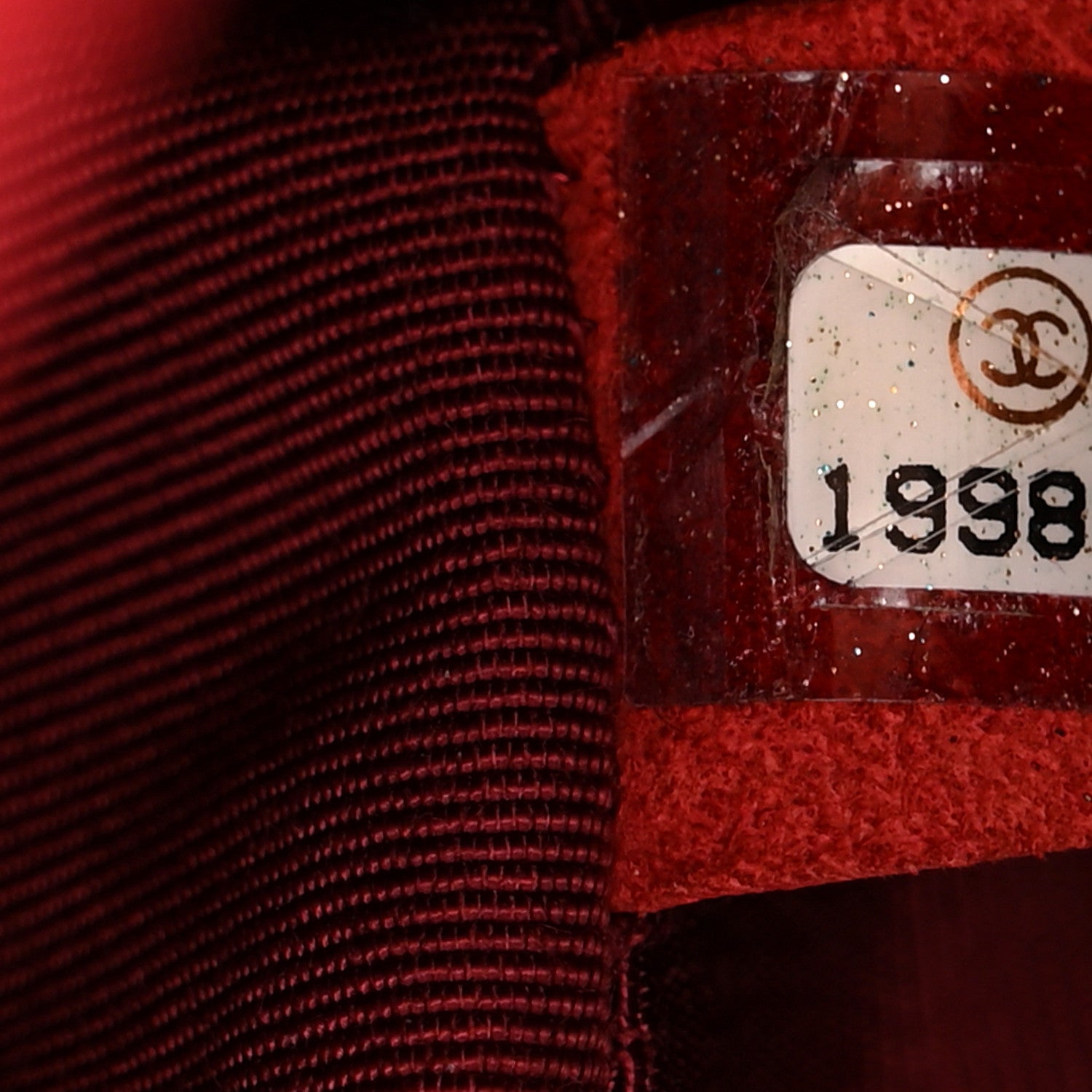 Caviar Quilted New Medium Boy Flap Dark Red