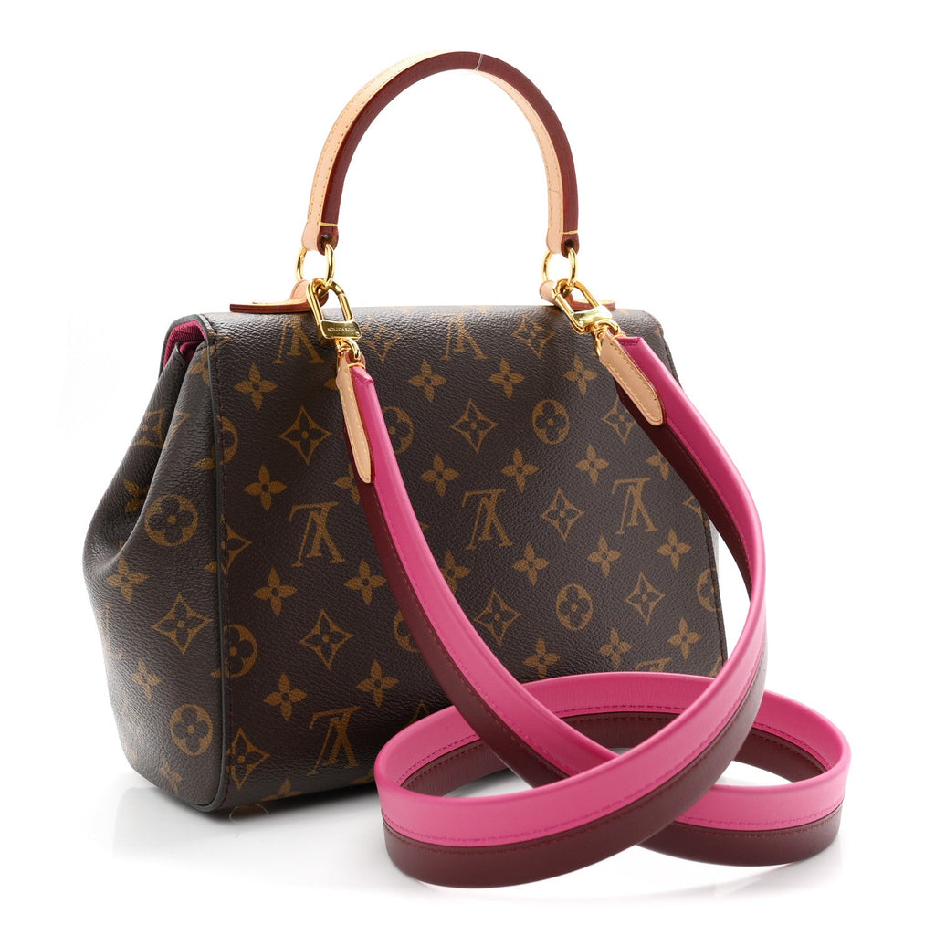 Monogram Cluny BB Bordeaux Fuchsia