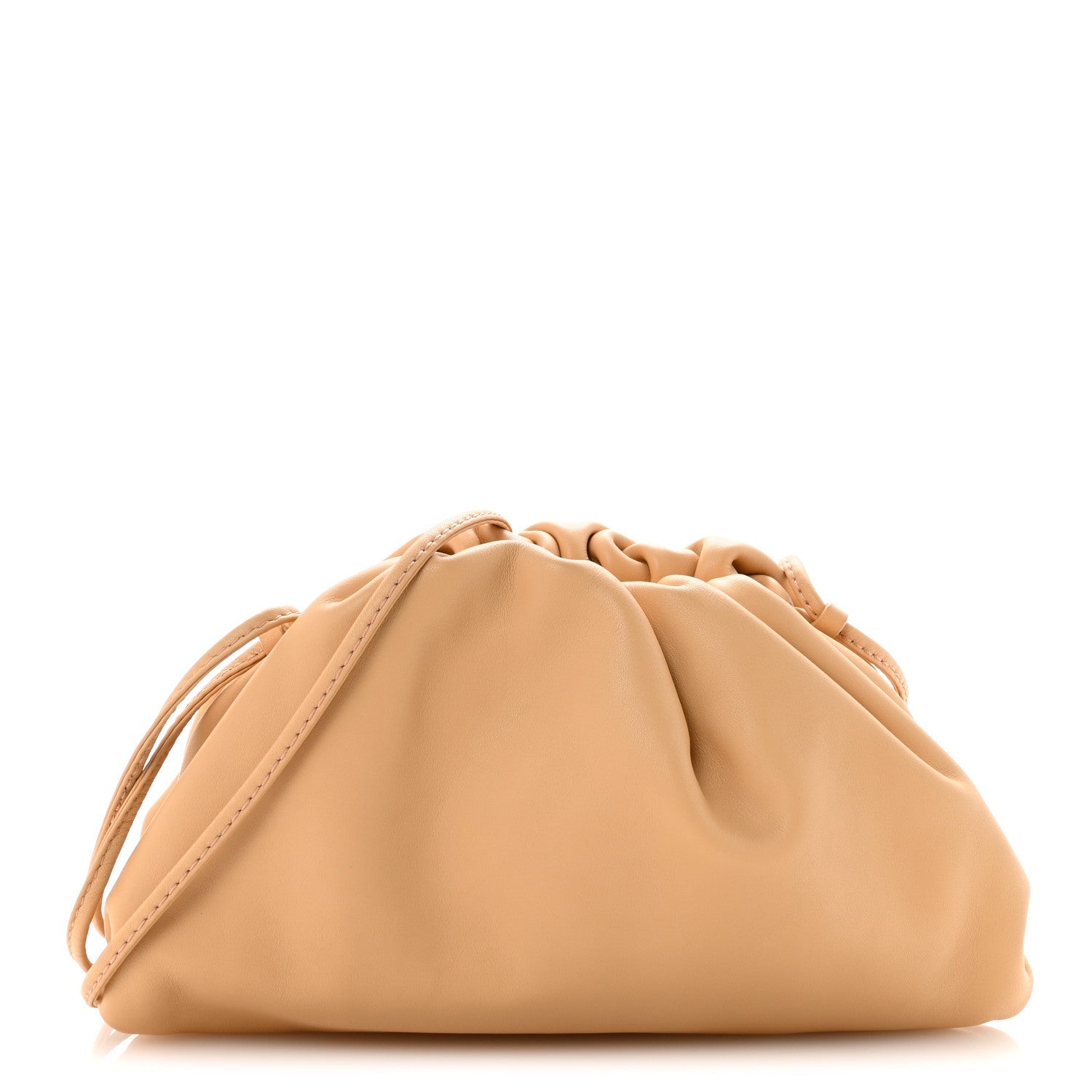 Butter Calfskin The Mini Pouch Almond