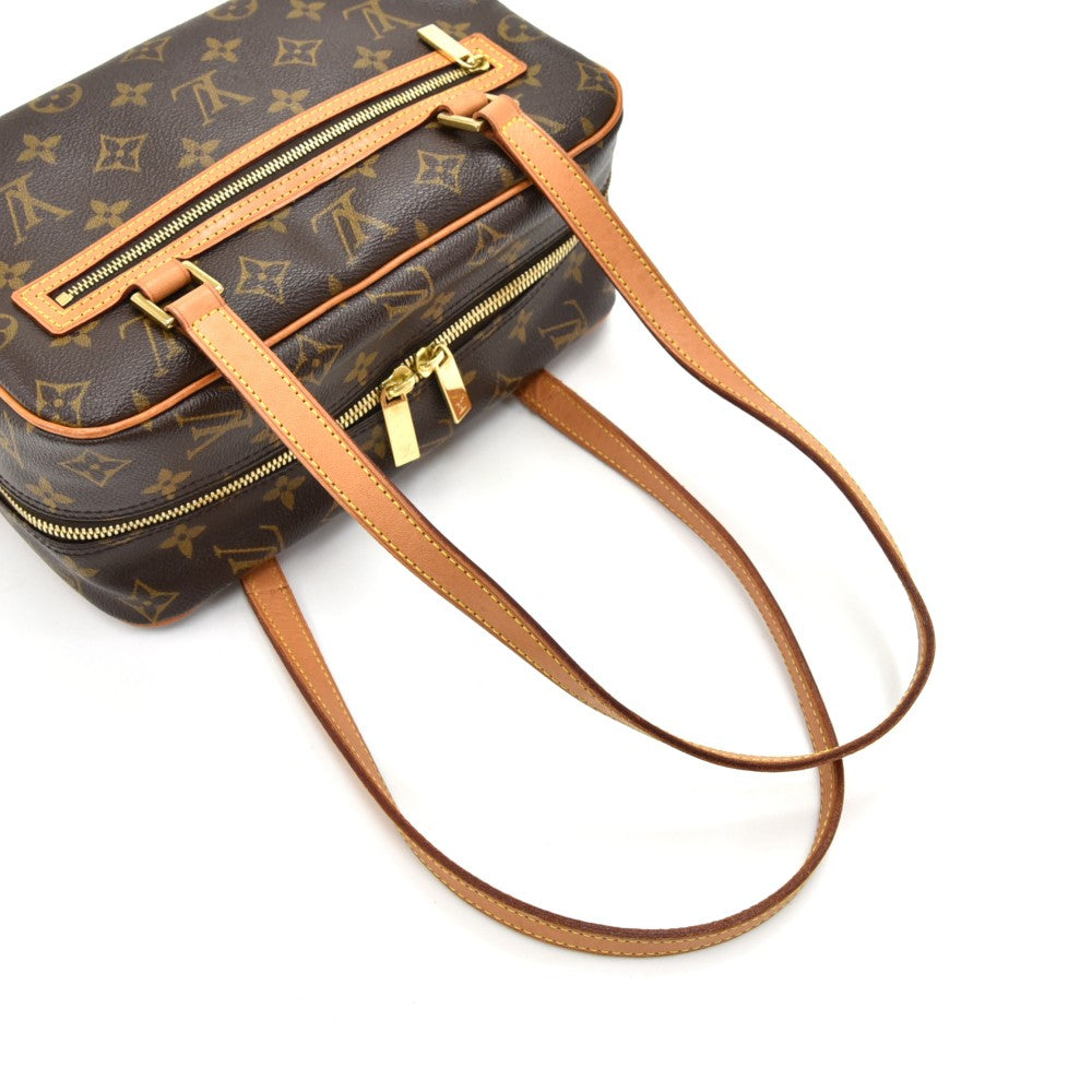 Louis Vuitto Cite MM Monogram Canvas Shoulder Bag