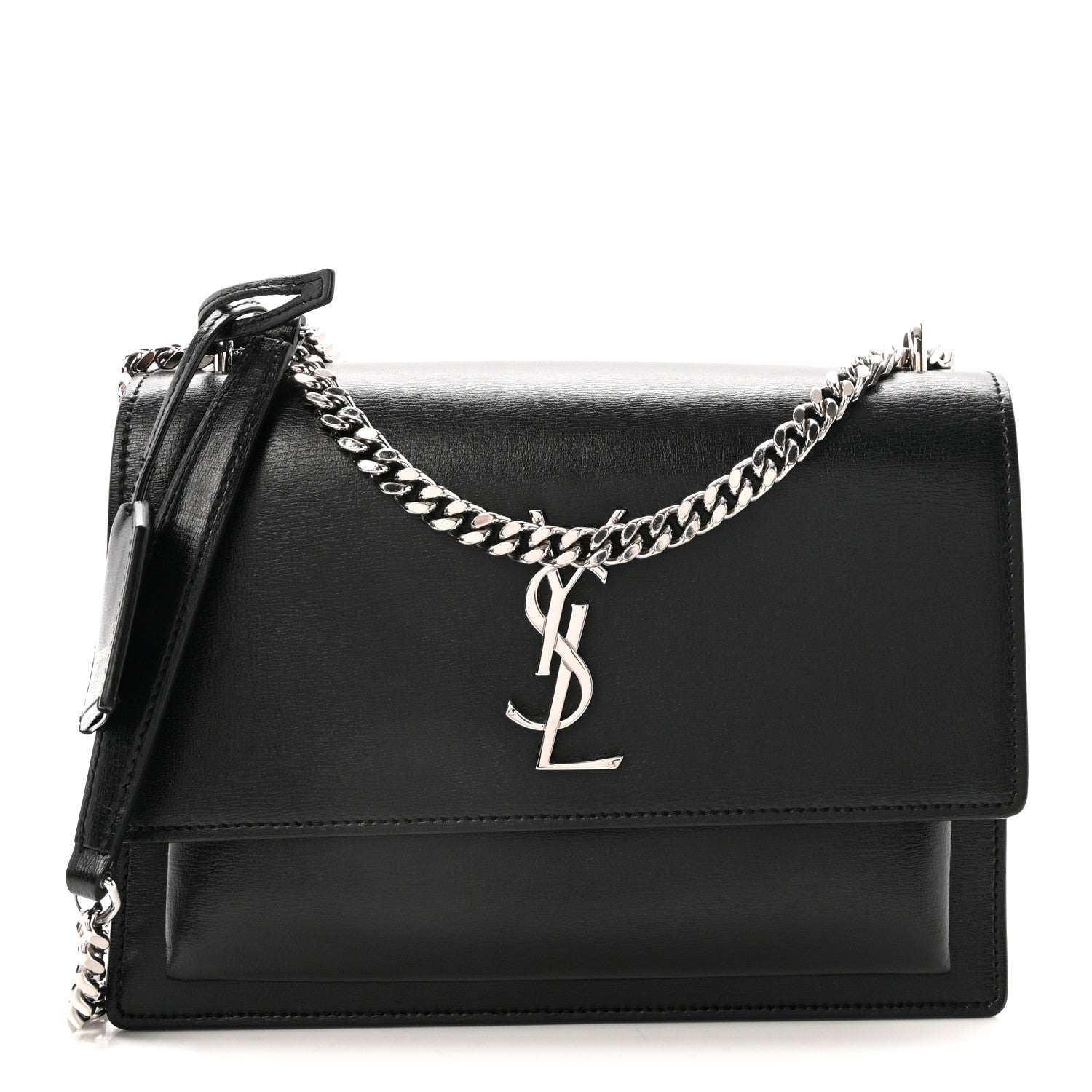 Calfskin Medium Monogram Sunset Black