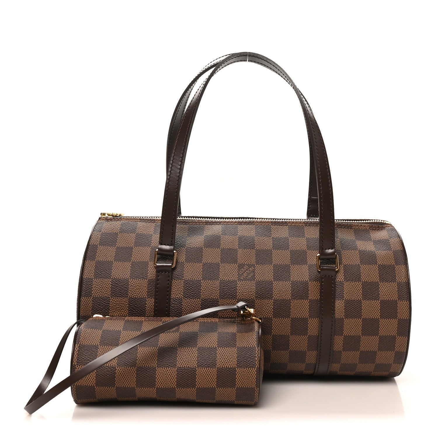 Damier Ebene Papillon 30 With Companion