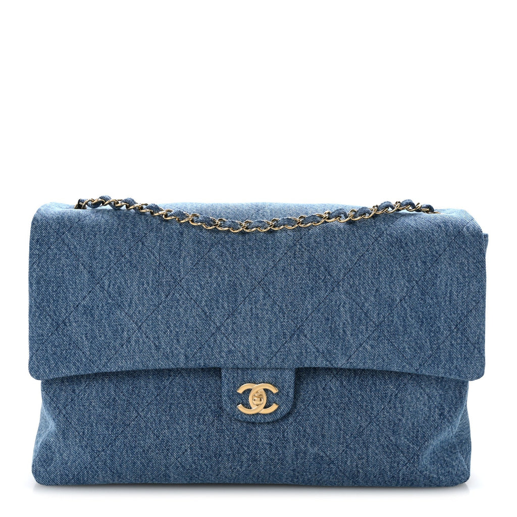 Denim Souplissimo Maxi Flap Blue