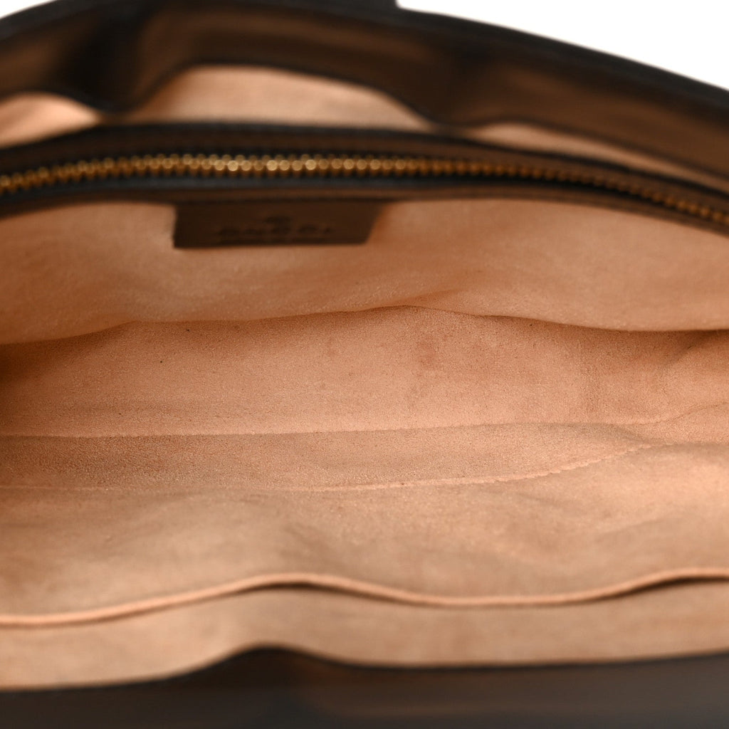 Boarded Dyana Lux Calfskin Small Jackie 1961 Hobo Black
