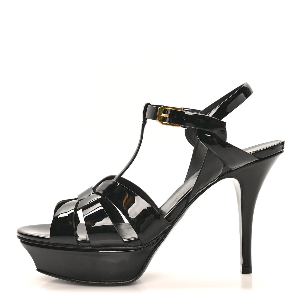 Patent Tribute 75 Platform Sandals 37 Black