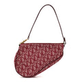 Monogram Mini Saddle Pochette Burgundy