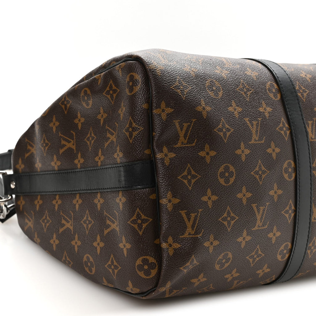 Monogram Macassar Keepall Bandouliere 45