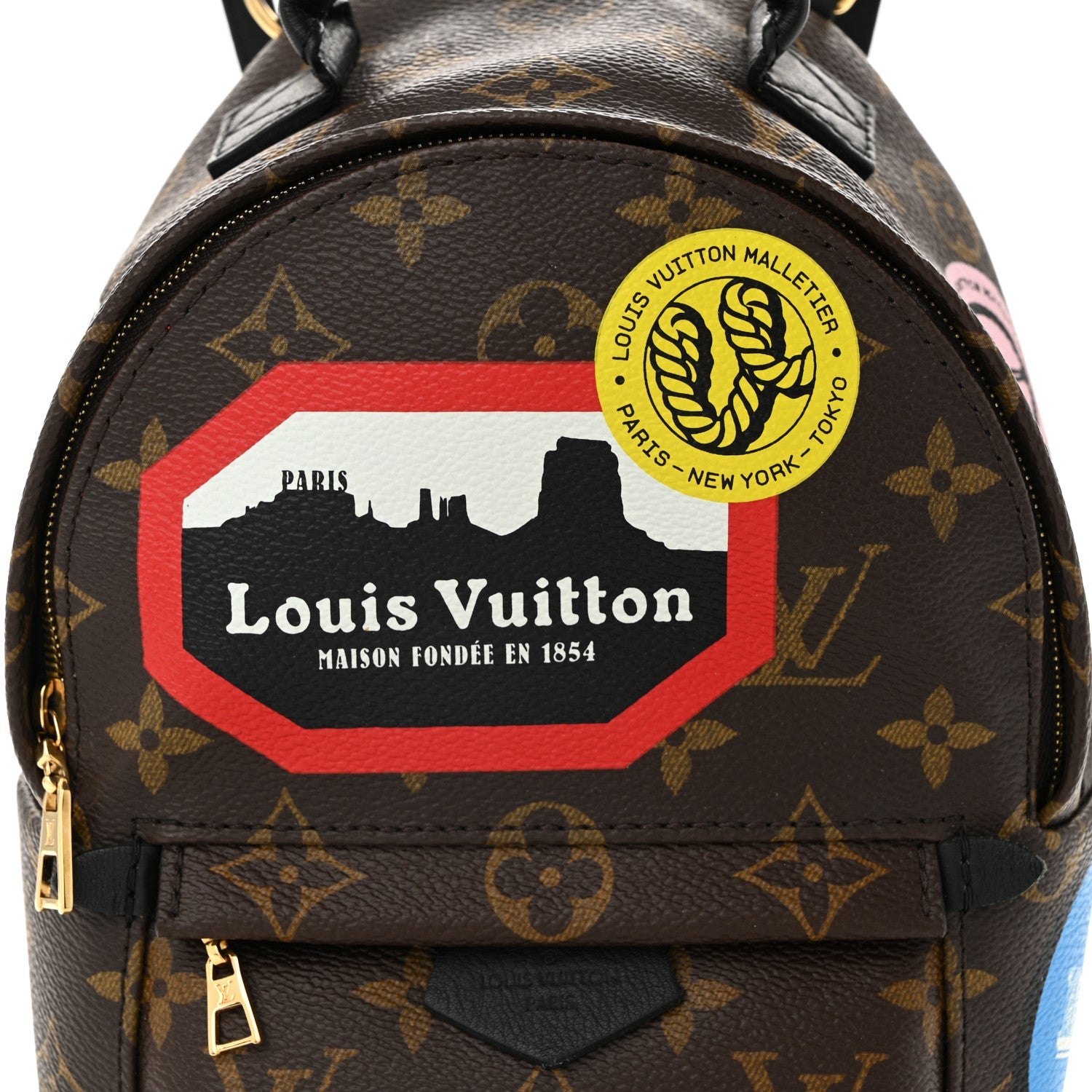 Monogram World Tour Palm Springs Backpack Mini