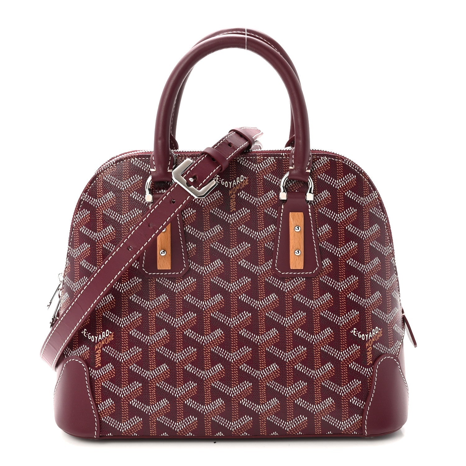 Goyardine Mini Vendome Burgundy