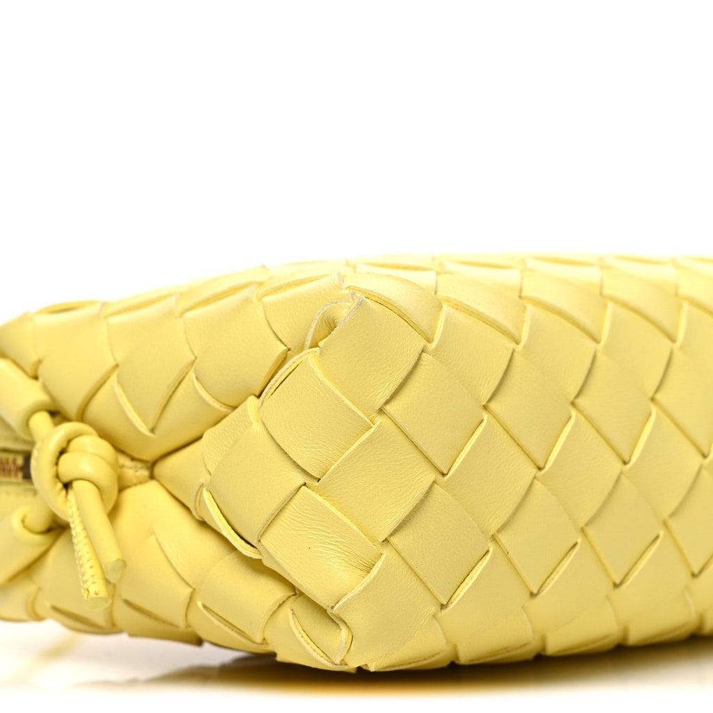 Nappa Intrecciato Loop Baguette Bag Sherbert