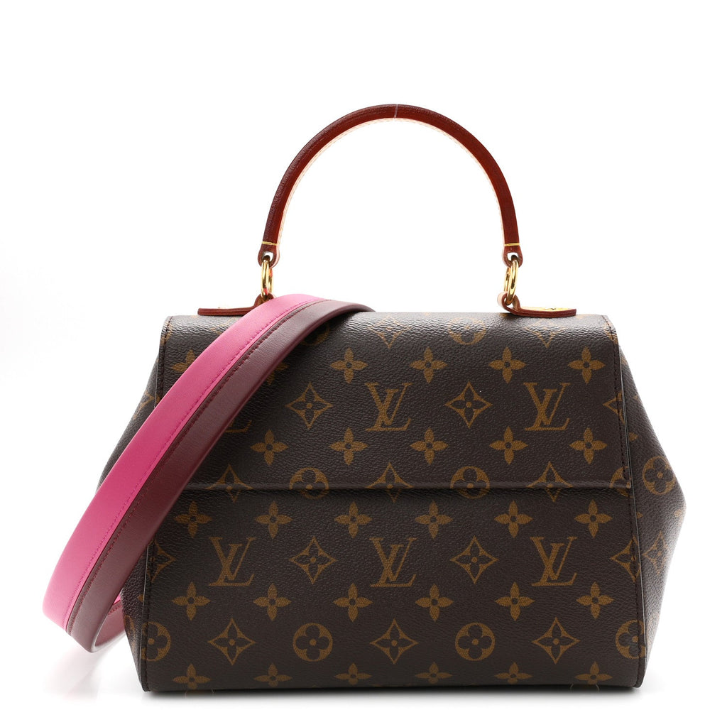 Monogram Cluny BB Bordeaux Fuchsia