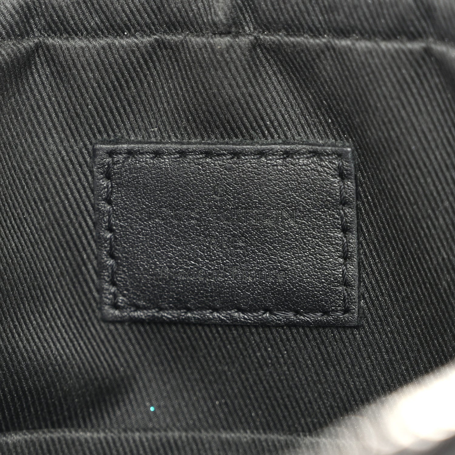 Calfskin Monogram Shadow Duo Messenger Black