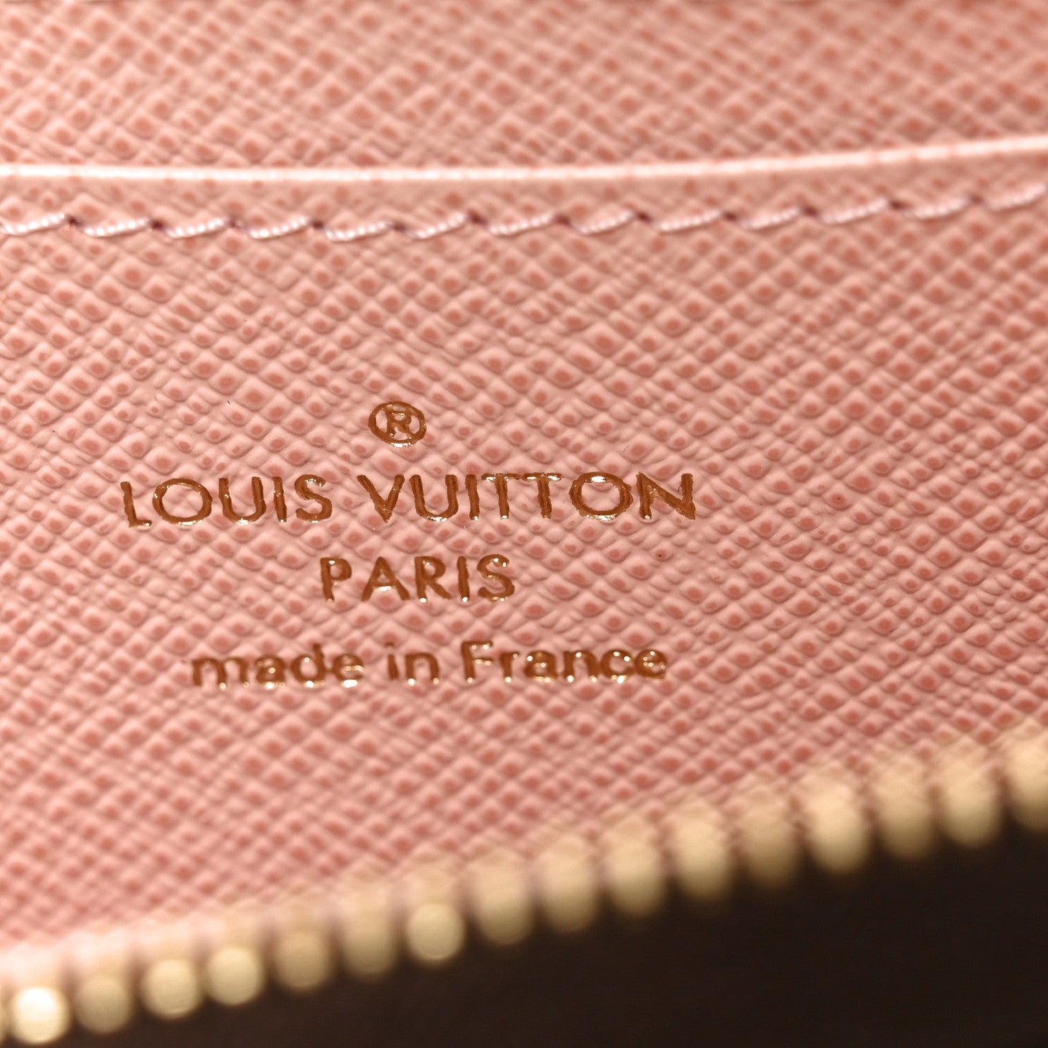 Damier Ebene Zippy Coin Purse Rose Ballerine