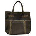 Yves Saint Laurent Rive Gauche Canvas Tote Bag