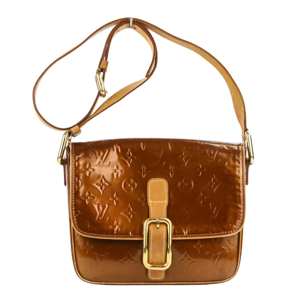 Louis Vuitton Christy GM Monogram Vernis Shoulder Bag