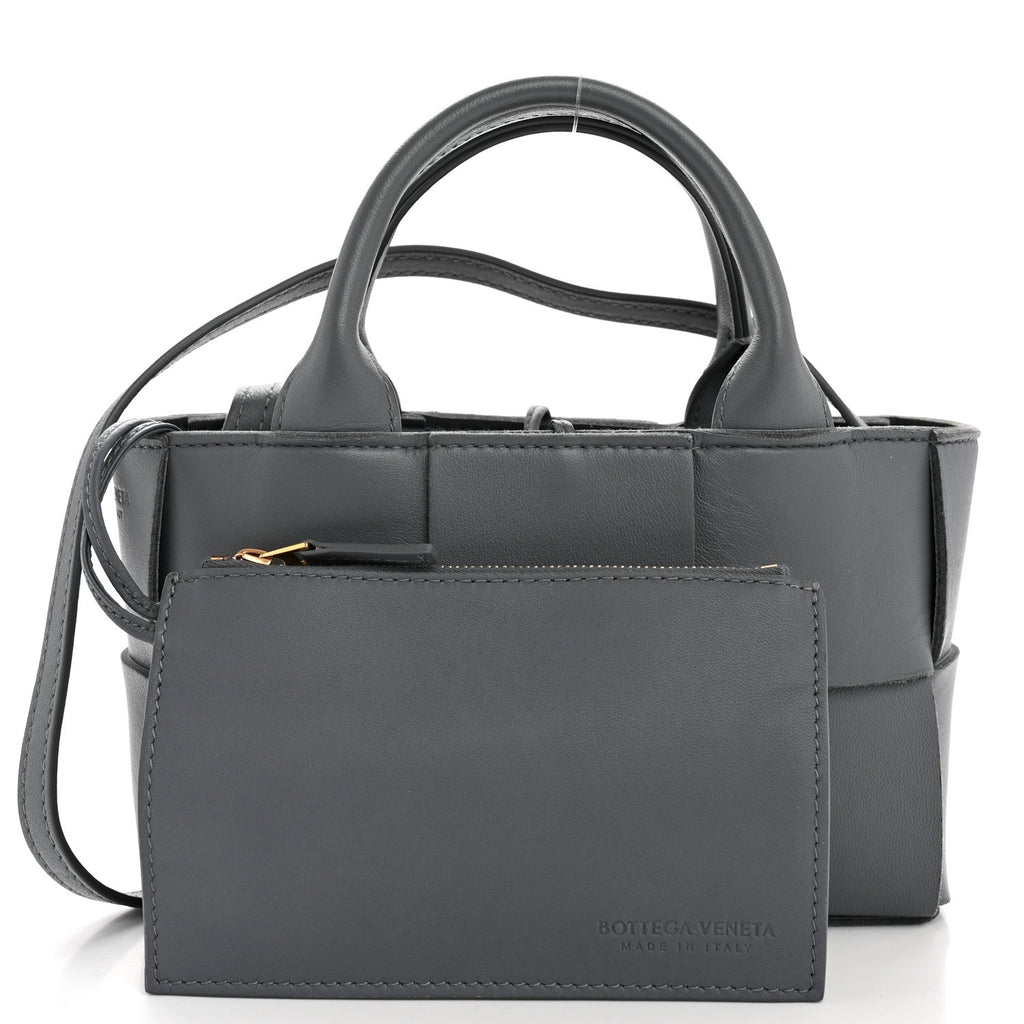 Nappa Maxi Intrecciato Arco Tote Thunder Thunder